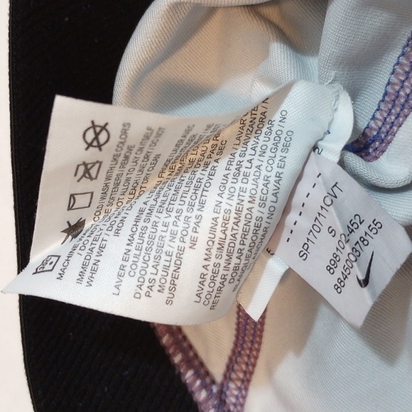 Nike Pro Women’s Dri-Fit Pyramid Training Printed Workout Leggings Sz S Athletic - Picture 9 of 11